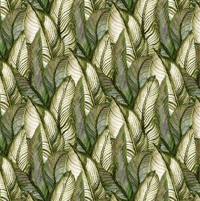 Rolgordijn voor het raam Bladeren