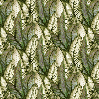 Rolgordijn voor het raam Bladeren