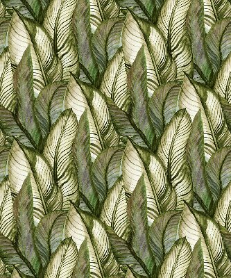 Rolgordijn voor het raam Bladeren