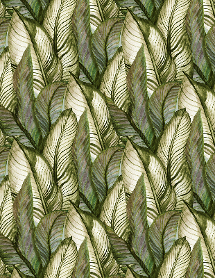 Rolgordijn voor het raam Bladeren