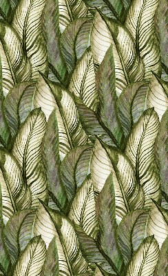 Rolgordijn voor het raam Bladeren