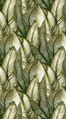 Rolgordijn voor het raam Bladeren