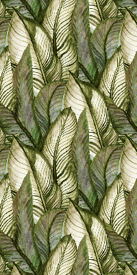 Rolgordijn voor het raam Bladeren