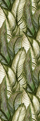 Rolgordijn voor het raam Bladeren