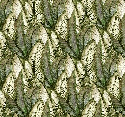 Rolgordijn voor het raam Bladeren