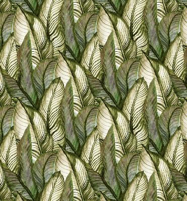 Rolgordijn voor het raam Bladeren