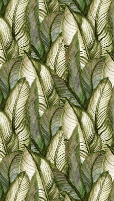 Rolgordijn voor het raam Bladeren