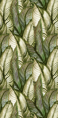 Rolgordijn voor het raam Bladeren