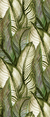 Rolgordijn voor het raam Bladeren