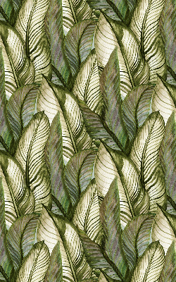 Rolgordijn voor het raam Bladeren