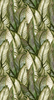 Rolgordijn voor het raam Bladeren