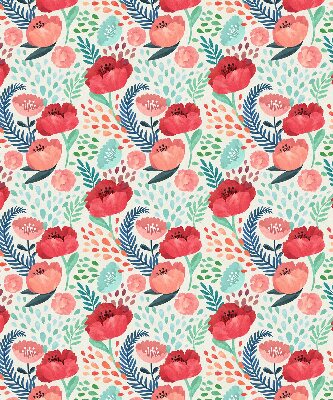 Rolgordijn verduisterend Papaver