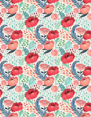 Rolgordijn verduisterend Papaver