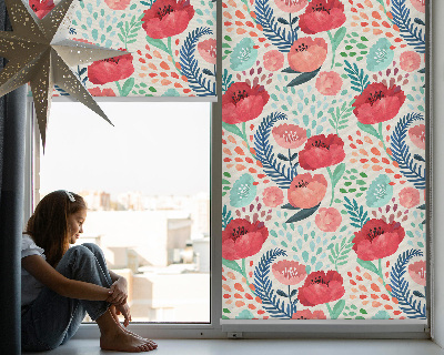 Rolgordijn verduisterend Papaver