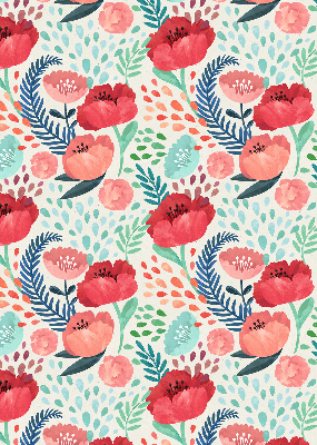 Rolgordijn verduisterend Papaver