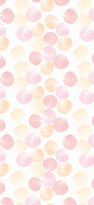 Rolgordijn voor het raam Kleurrijke vlekken