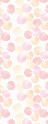 Rolgordijn voor het raam Kleurrijke vlekken