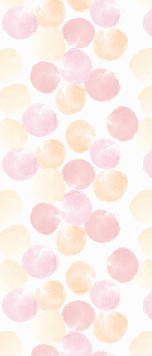 Rolgordijn voor het raam Kleurrijke vlekken