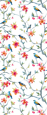 Rolgordijn verduisterend Vogels op de takken