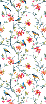 Rolgordijn verduisterend Vogels op de takken