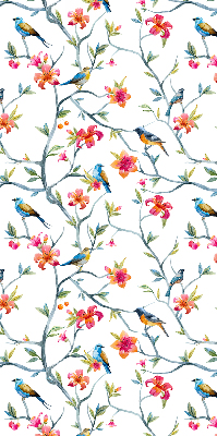 Rolgordijn verduisterend Vogels op de takken