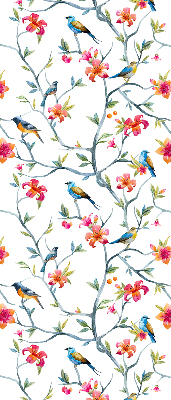 Rolgordijn verduisterend Vogels op de takken