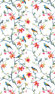 Rolgordijn verduisterend Vogels op de takken