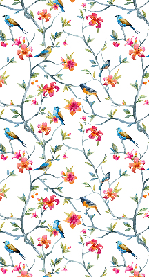 Rolgordijn verduisterend Vogels op de takken