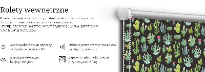 Rolgordijn verduisterend Cactussen