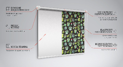 Rolgordijn verduisterend Cactussen