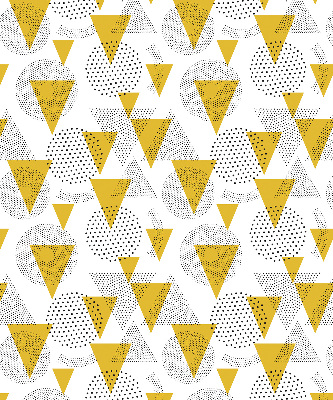 Rolgordijn verduisterend Driehoeken en cirkels gemaakt van stippen