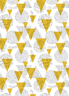 Rolgordijn verduisterend Driehoeken en cirkels gemaakt van stippen