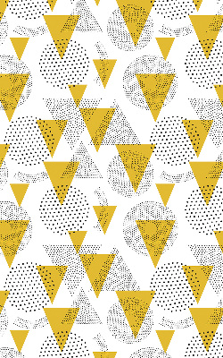 Rolgordijn verduisterend Driehoeken en cirkels gemaakt van stippen