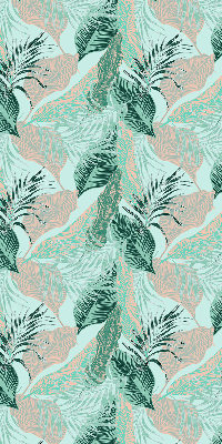 Rolgordijn verduisterend Tropische bladeren