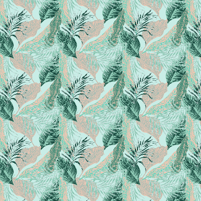 Rolgordijn verduisterend Tropische bladeren