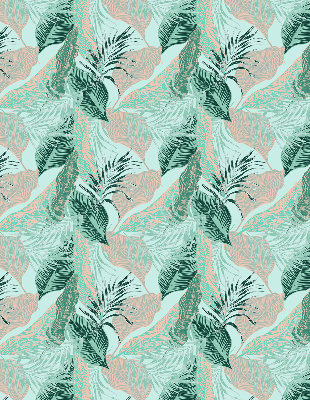 Rolgordijn verduisterend Tropische bladeren