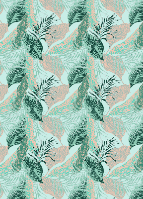 Rolgordijn verduisterend Tropische bladeren