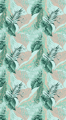 Rolgordijn verduisterend Tropische bladeren