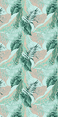 Rolgordijn verduisterend Tropische bladeren