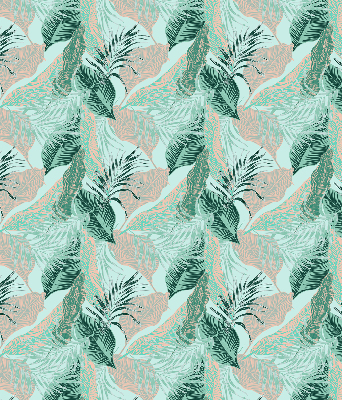 Rolgordijn verduisterend Tropische bladeren