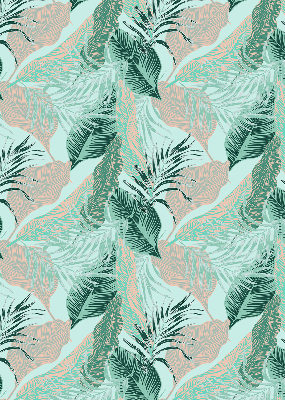 Rolgordijn verduisterend Tropische bladeren