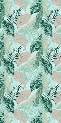 Rolgordijn verduisterend Tropische bladeren