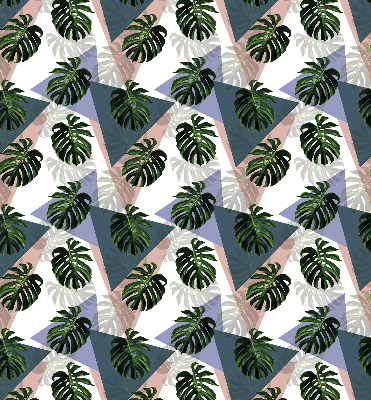 Rolgordijn verduisterend De bladeren van de plant