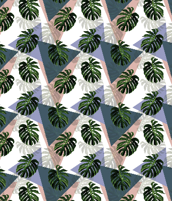 Rolgordijn verduisterend De bladeren van de plant