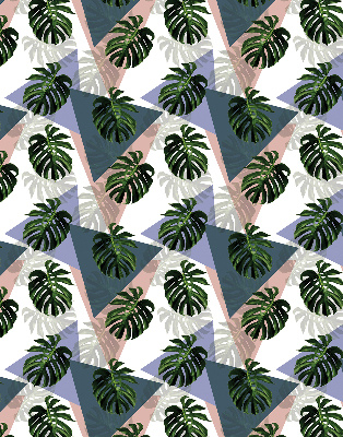 Rolgordijn verduisterend De bladeren van de plant