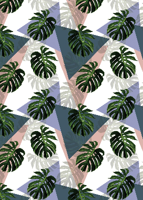 Rolgordijn verduisterend De bladeren van de plant