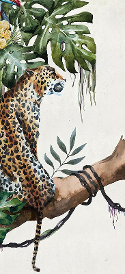 Rolgordijn verduisterend Cheeta's op een tak