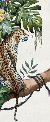 Rolgordijn verduisterend Cheeta's op een tak