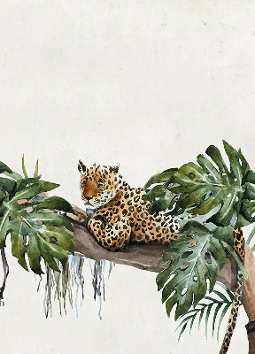 Rolgordijn verduisterend Cheeta's op een tak