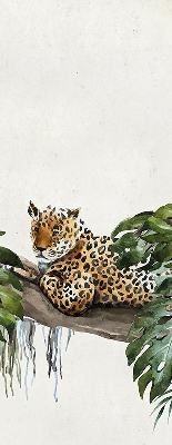 Rolgordijn verduisterend Cheeta's op een tak